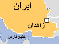 نقشه ايران - زاهدان