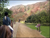 Along the Green Bridge Corridor