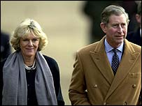 Princ Charles a Camilla Parkerová Bowlesová