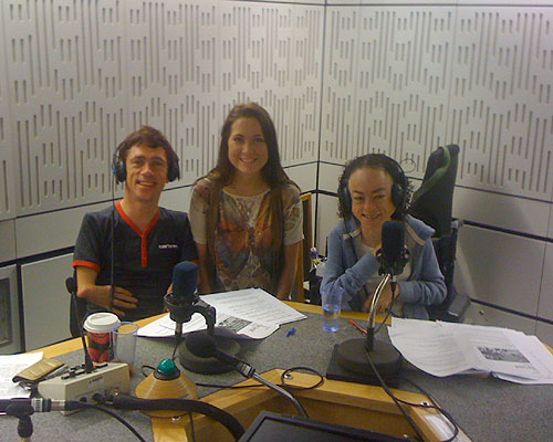 Mat Fraser, Bianca Nicholas and Liz Carr