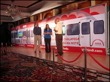 BBC India Election Train press conference