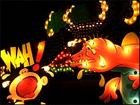 Walsall Illuminations 2005