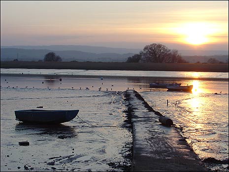 View of the River Exe from The Strand at Topsham