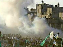 ग़ज़ा पट्टी में विस्फोट