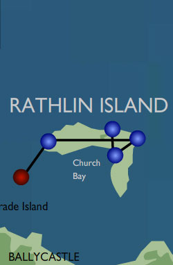 Rathlin Island map