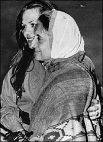 Sonia, Indira Gandhi