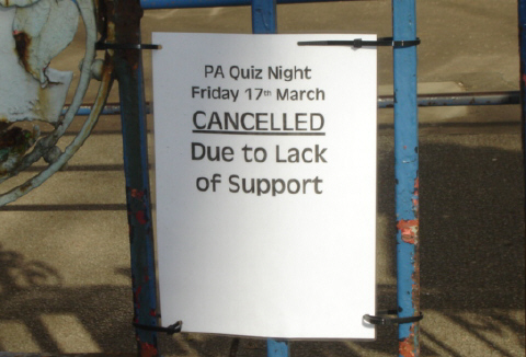 PTA sign