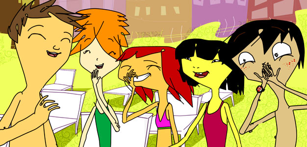 Cymeriadau Tri Chwestiwn i Lara