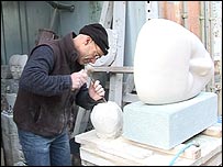 Danny Clahane at work