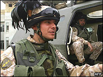 Soldado italiano no Iraque