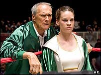 Hilary Swank trong phim Million Dollar Baby