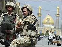 Soldados poloneses no Iraque