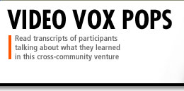 Find out what the participants learned from the mural cross-community venture