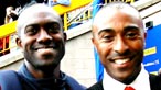 Allen Johnson with Colin Jackson