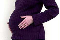 Image: Silhouette of a Pregnant Woman