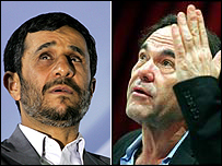 الیور استون، احمدی نژاد