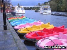 10 pedaloes in Chester