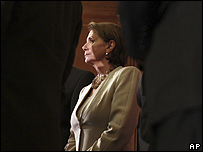 A presidente da Câmara dos Representantes, Nancy Pelosi (AP)