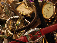 Old watches are gratefully recieved