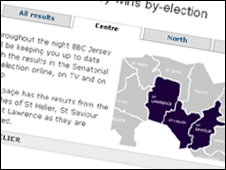 Graphic showing map of Jersey