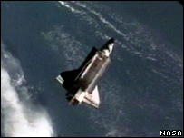شاتل آتلانتيس در فضا