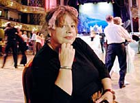 Jo Brand at Blackpool Tower's ballroom