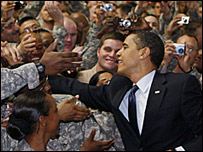 Obama me ushtarët amerikanë në Irak