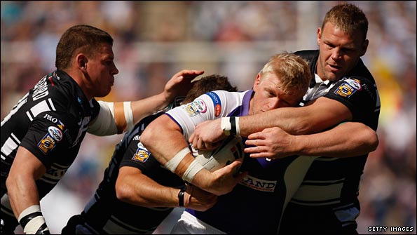 Mitchell Sargent in action for Castleford