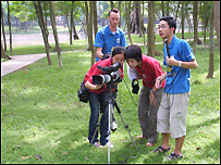 Ba em Nhi, Linh, Hiếu 