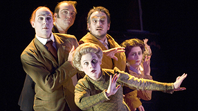 The Full English actors: photo by Geraint Lewis