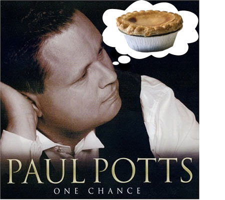 Paul Potts and pie