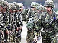 سربازان ارتش تايوان