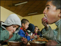 ماشوم ته پخپل وخت خواړه