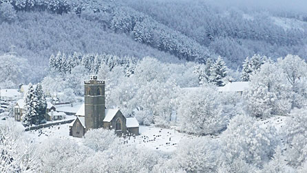 Aber-big wedi dynnu gan Lindsay Griffiths. Ar wefan bbc.co.uk/wales/nature