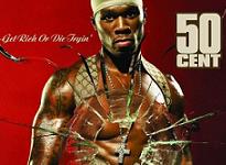 50 Cent's Get Rich Or Die Ryin' album cover