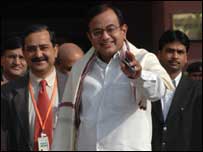 पी चिदंबरम