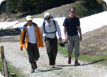 Swiss Highlander team members training in Switzerland