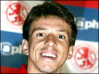 Juninho, meio-campo do Middlesbrough