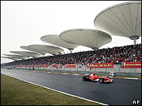 Trường đua Quốc tế Thượng Hải, nơi diễn ra đua xe Công thức 1