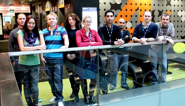 The BBC Homepage team at BBC North in MediaCityUK, Salford
