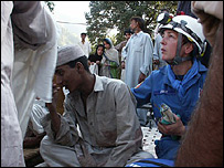 International Rescue Corps in Pakistan
