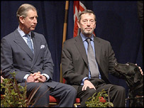 Принц Чарльз та міністр внутрішніх справ Бланкетт 