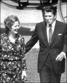 Ronnie and Maggie in 1983