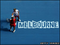 Women's doubles final match, Melbourne 2008
