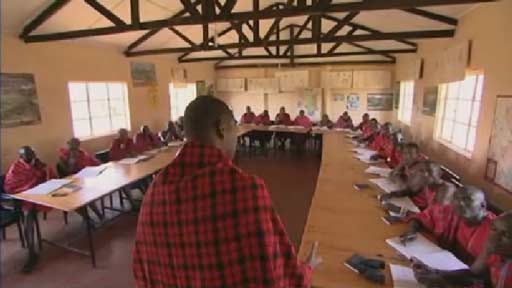 Koiyaki guide school pupils