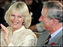 برطانیہ کے شہزادہ چارلز اور ان کی اہلیہ 