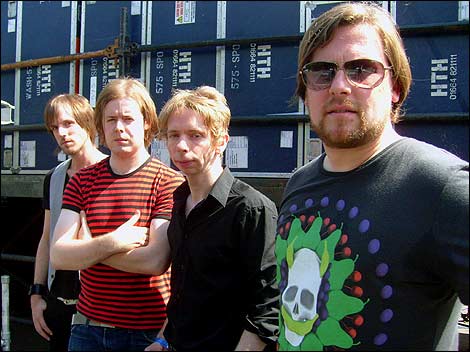 Shortwave Fade backstage