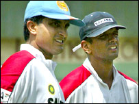 सौरभ गांगुली और राहुल द्रविड़