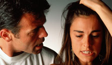 a couple having an argument