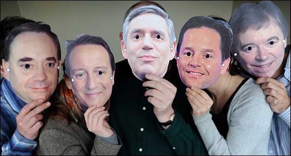 Five leaders facemask